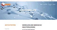 Desktop Screenshot of dutchairambulance.nl