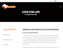 Tablet Screenshot of dutchairambulance.nl